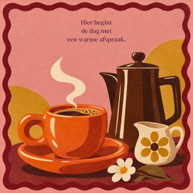 Koffie om de hoek